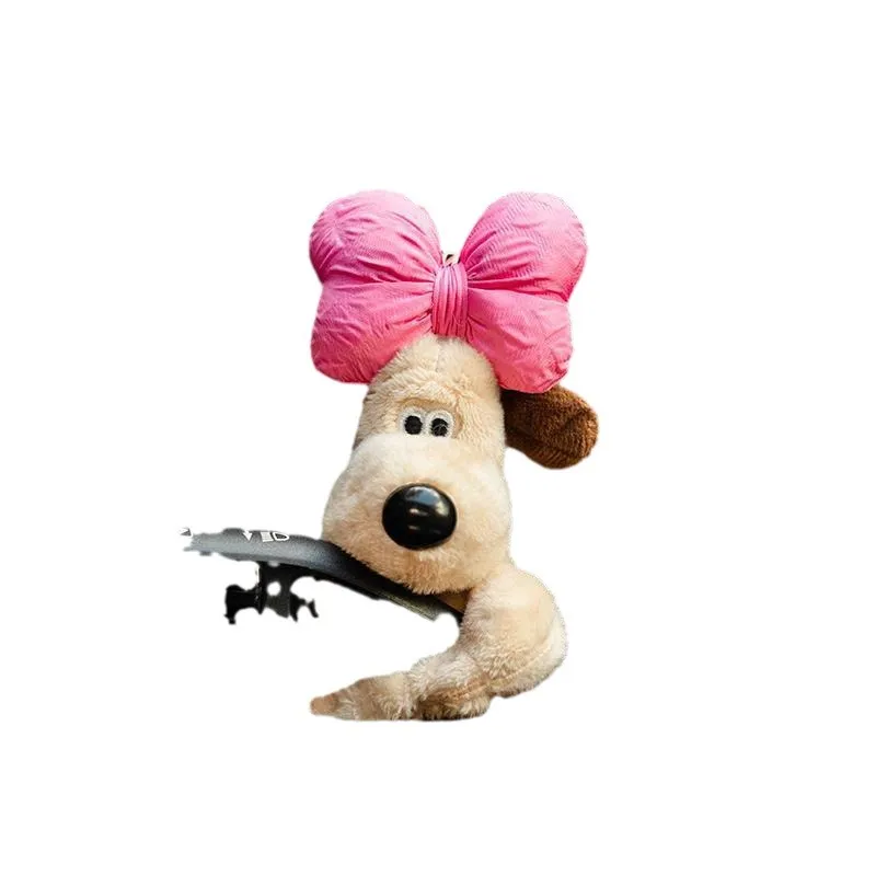 Adorable Plush Doll Car Decor – Hanging Stuffed Toy for Gear Shift Lever, Turn Signal & Wiper Stalks, Soft Interior Accessory